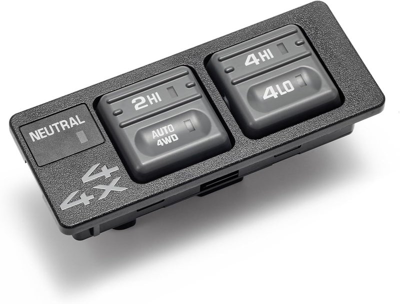 Lin Cin Yin 4x4 4WD Switch for 1998 1999 2000 Chevy Tahoe GMC K1500 K2500 K3500 Pickup Suburban Yukon Cadilla Escalade Four Wheel Drive Switch Transfer Case Selector Control 15027104,19168765,901130,TCA36,1S4235 - Image 2